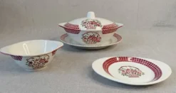 Service partiel Art Déco, Faïencerie de Badonviller, 1920-1940
