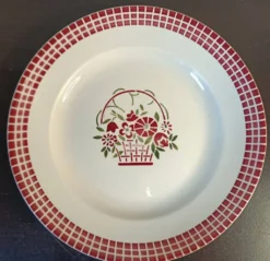 Service partiel Art Déco, Faïencerie de Badonviller, 1920-1940