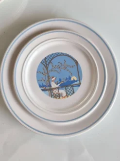 Service 4 personnes Art Deco SanMarciano Ceramiche
