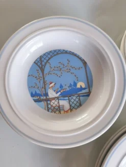Service 4 personnes Art Deco SanMarciano Ceramiche