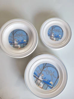 Service 4 personnes Art Deco SanMarciano Ceramiche