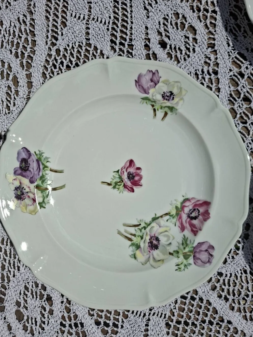 Service 75 pieces Limoge Unic Paris Ancienne Fabrique Royale