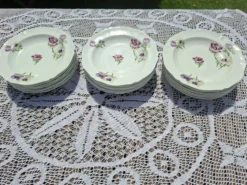 Service 75 pieces Limoge Unic Paris Ancienne Fabrique Royale