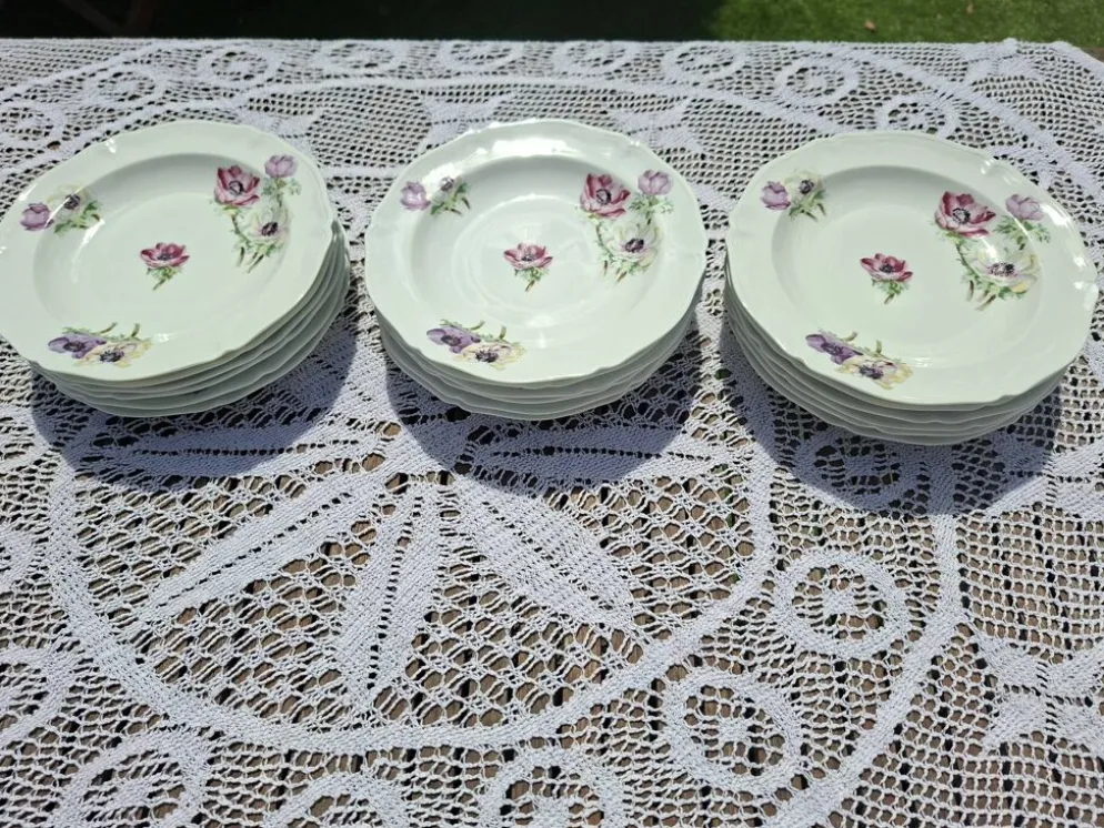 Service 75 pieces Limoge Unic Paris Ancienne Fabrique Royale