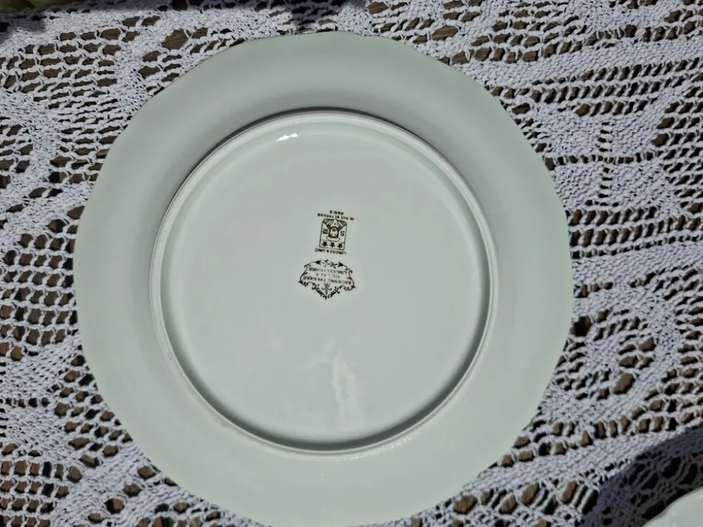 Service 75 pieces Limoge Unic Paris Ancienne Fabrique Royale