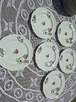 Service 75 pieces Limoge Unic Paris Ancienne Fabrique Royale