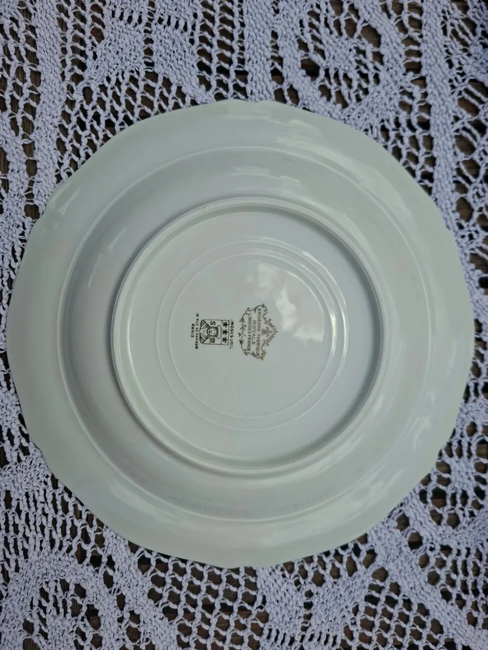 Service 75 pieces Limoge Unic Paris Ancienne Fabrique Royale