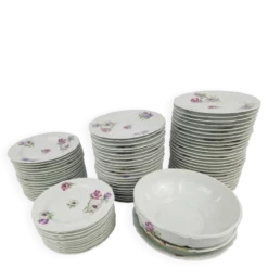 Service 75 pieces Limoge Unic Paris Ancienne Fabrique Royale