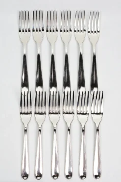 Service à poisson Christofle pour 12 — métal argenté, poinçons OC, coffret