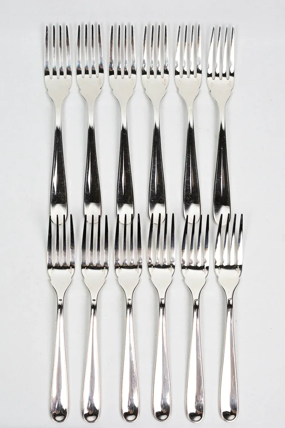 Service à poisson Christofle pour 12 — métal argenté, poinçons OC, coffret