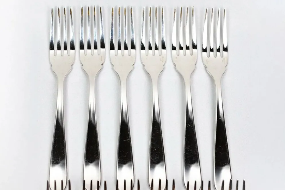 Service à poisson Christofle pour 12 — métal argenté, poinçons OC, coffret
