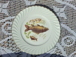 Service à poisson vintage- 12 pièces - KG Luneville Badonvillier