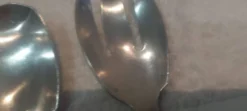 Service à salade 2p métal argenté orfèvre Ercuis LXV 29 25.7cm