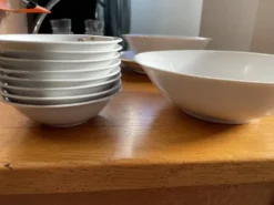 Service à salade vintage en porcelaine Winterling Bavaria, années 50-60