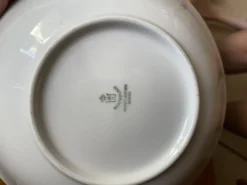 Service à salade vintage en porcelaine Winterling Bavaria, années 50-60