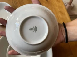 Service à salade vintage en porcelaine Winterling Bavaria, années 50-60