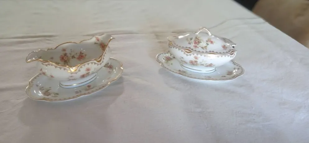 Services de vaisselle Haviland, porcelaine de Limoges