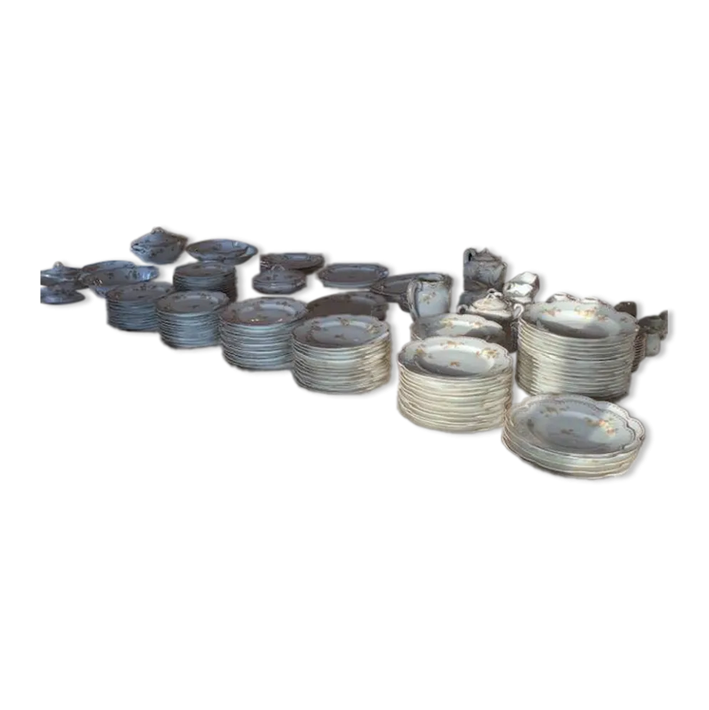 Services de vaisselle Haviland, porcelaine de Limoges