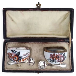 Service à sel et à poivre de Limoges