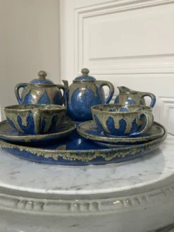 Service à thé art nouveau Denbac