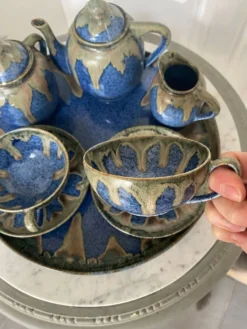 Service à thé art nouveau Denbac
