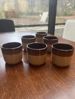 Service à thé / café en grès