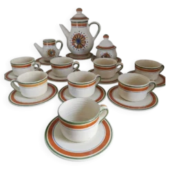 Service thé / café longchamp vintage