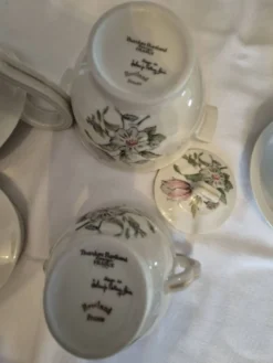 Service à thé / café porcelaine de Limoges Théodore Havilland et signé Sola