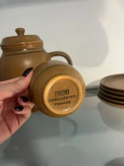 service à thé / café vintage Sarreguemines – Atelier d’Art de Lorraine