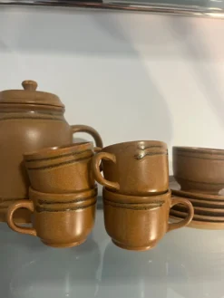 service à thé / café vintage Sarreguemines – Atelier d’Art de Lorraine