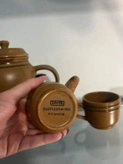 service à thé / café vintage Sarreguemines – Atelier d’Art de Lorraine