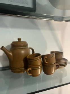 service à thé / café vintage Sarreguemines – Atelier d’Art de Lorraine