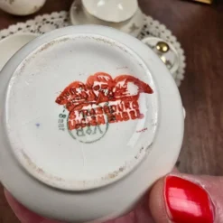 Service à thé crème & or – Villeroy & Boch Mettlach