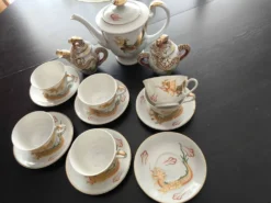Service the ancien japonais porcelaine dainan