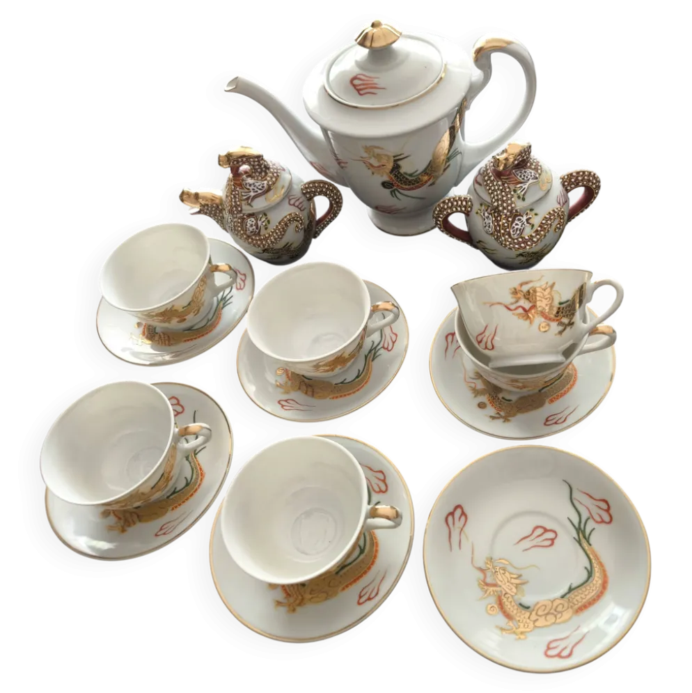 Service the ancien japonais porcelaine dainan