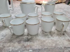 Service thé et café porcelaine