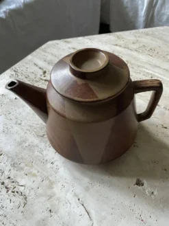 Service à thé ou à café en grès japonisant
