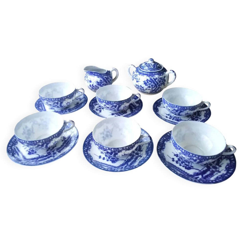 Service à thé ou café en porcelaine du Japon