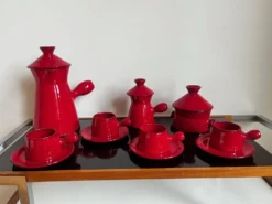 Service à thé ou café, Vallauris, 1970