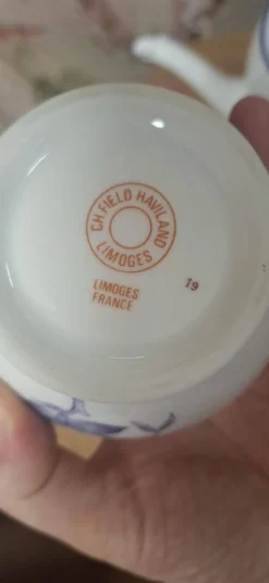 Service à Thé Porcelaine de Limoge