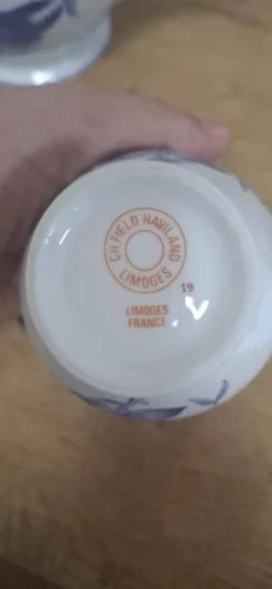 Service à Thé Porcelaine de Limoge