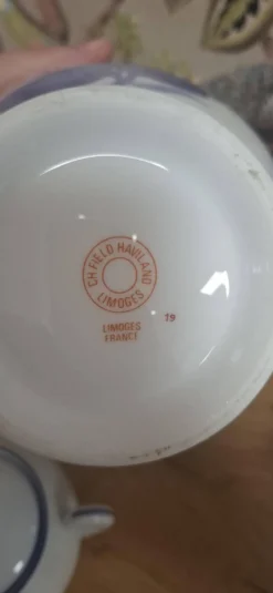 Service à Thé Porcelaine de Limoge