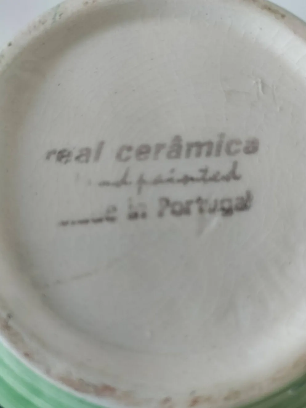 Service à thé portugais céramique peint main