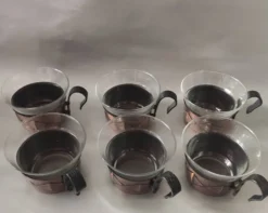 Service à thé vintage,Mainz Jenaer Glas