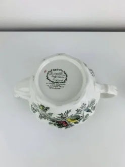 Service à thé Windsor Ridgway Staffordshire faïence anglaise, 6 tasses
