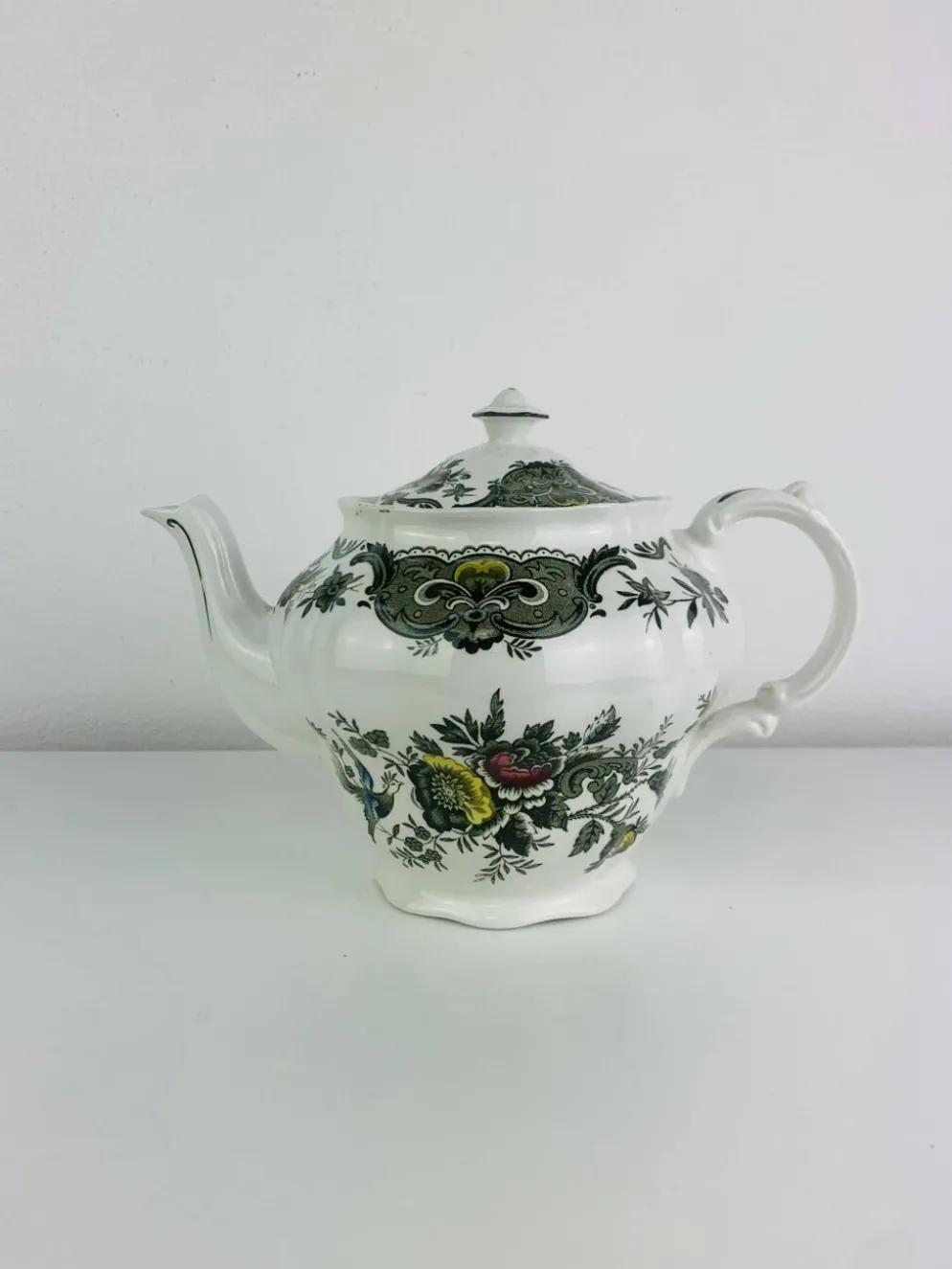 Service à thé Windsor Ridgway Staffordshire faïence anglaise, 6 tasses