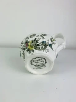 Service à thé Windsor Ridgway Staffordshire faïence anglaise, 6 tasses