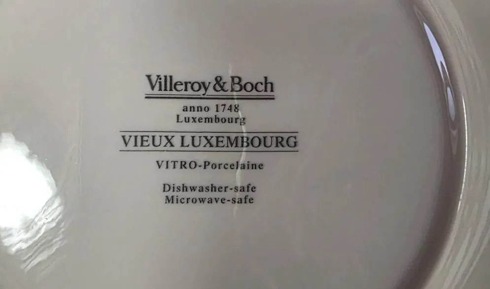 Service Villeroy & Boch "Vieux Luxembourg" - 42 pièces - Parfait état