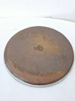 Service vintage en grès émaillé avec 6 petits bols et un sucrier ou saucier