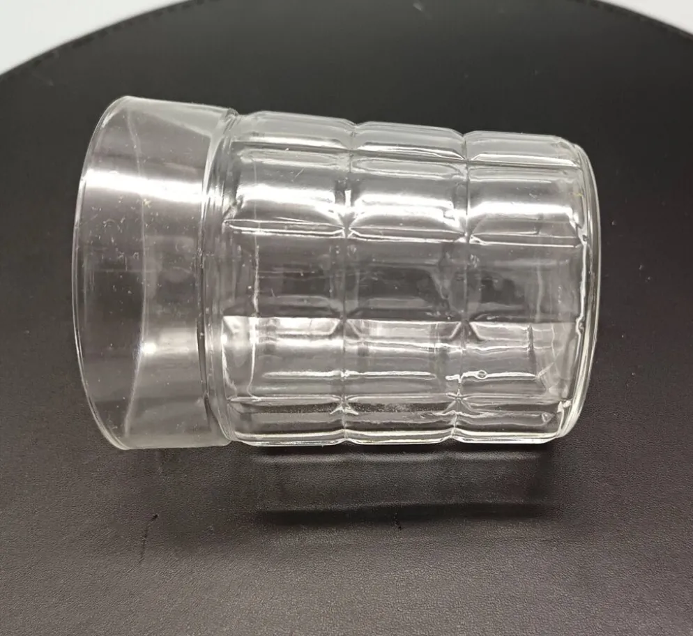 Service whisky 6 verres, sceau à glaçons assorti et pince, vintage 1970/80